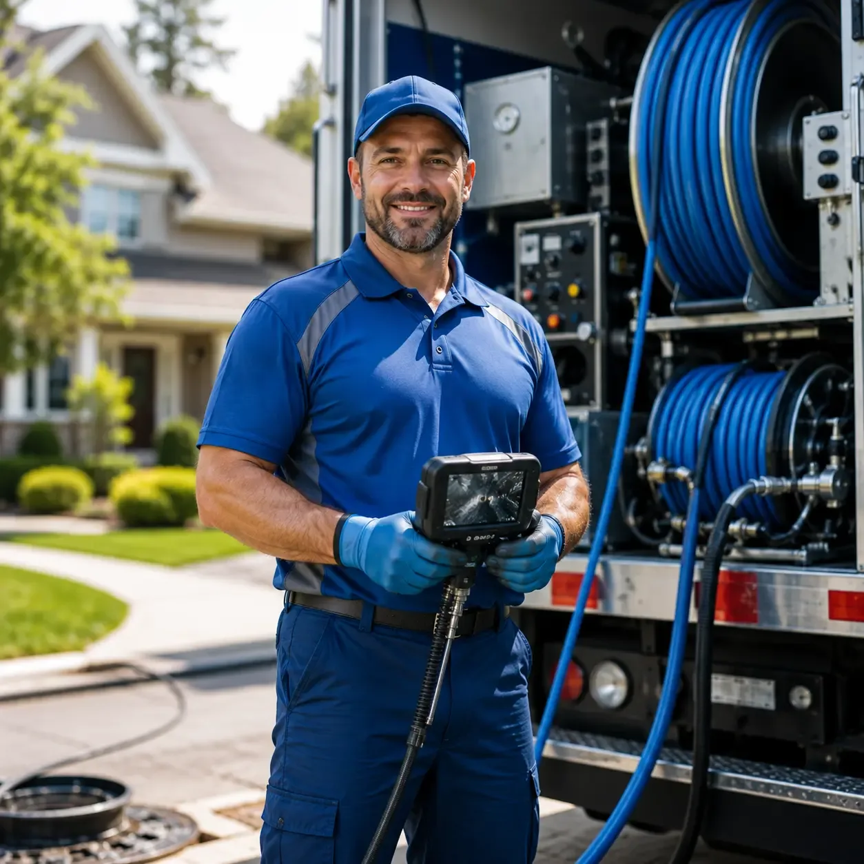 Local outdoor drain cleaning specialists in Clinton, OH